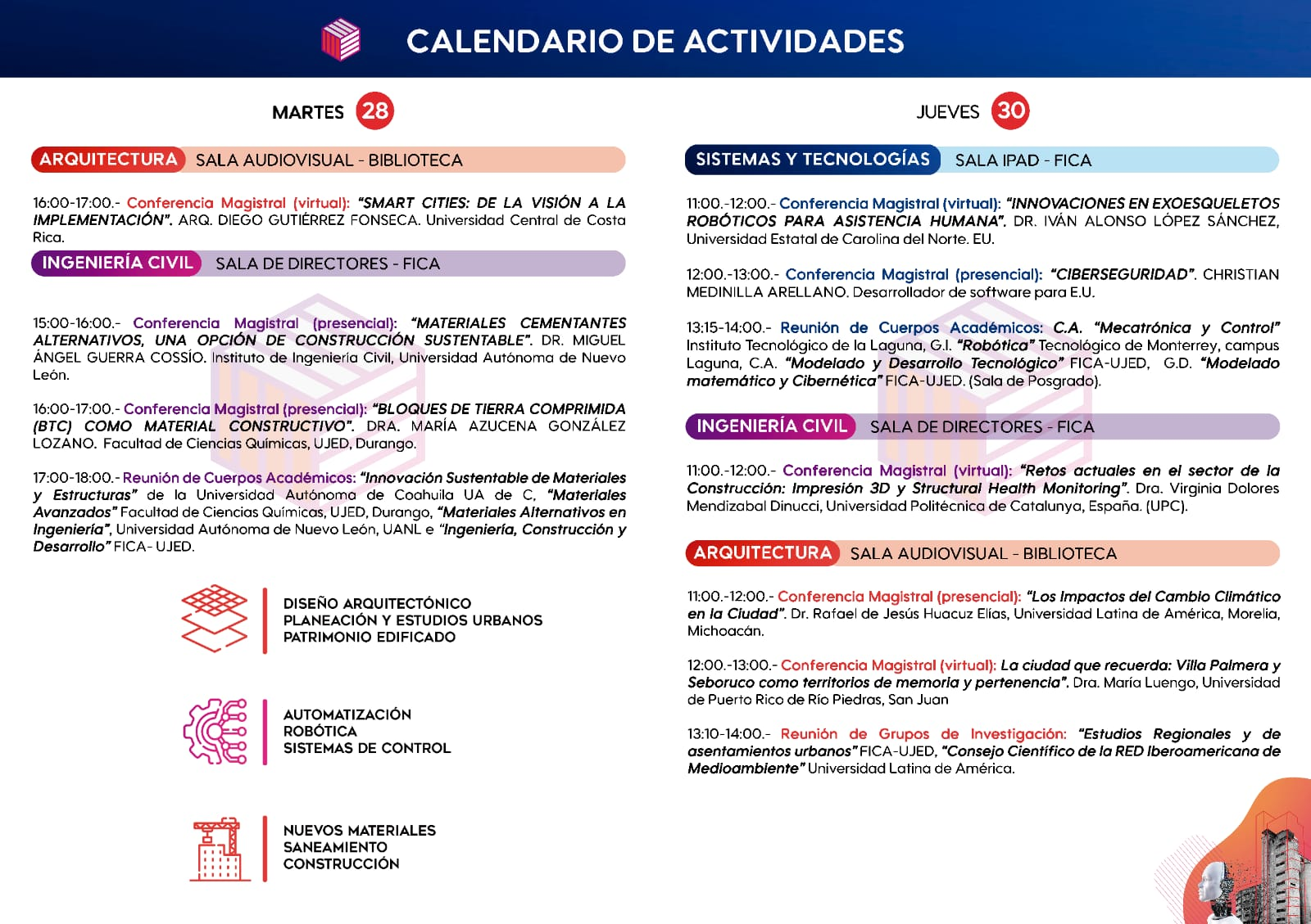 Flyer XVIII SISCCA 2025