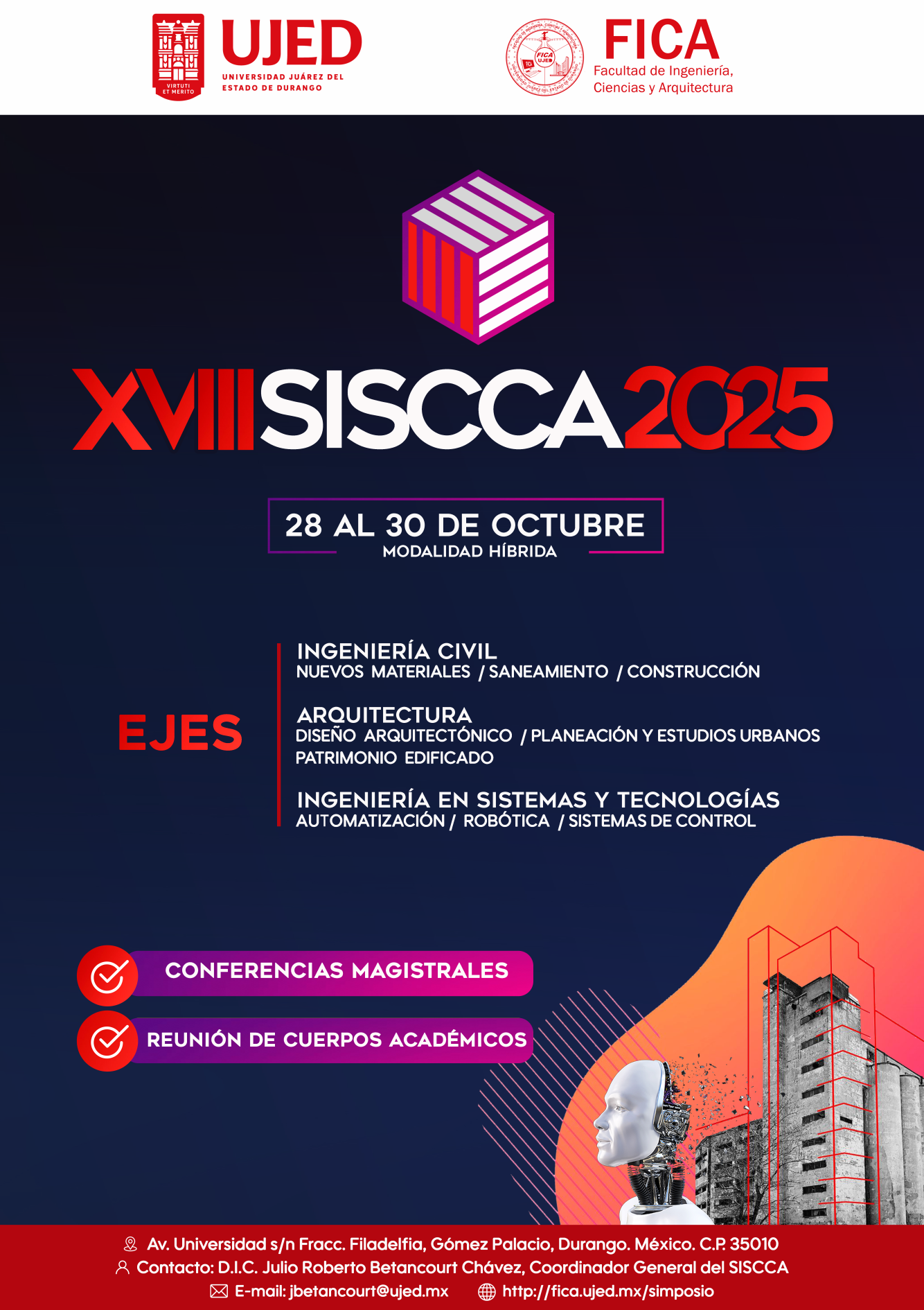 Flyer XVIII SISCCA 2025